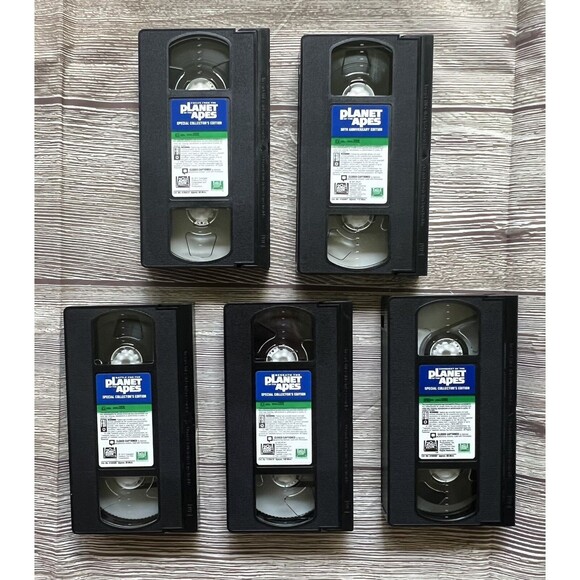 Planet of the Apes - Legacy Box Set (VHS, 1998, 5-Tape Set) - Picture 9 of 10